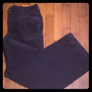 Old Navy corduroy pants; dark blue; bootcut